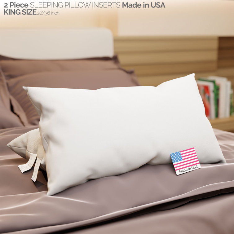 Hypoallergenic hotsell pillow inserts